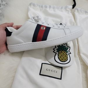 New Gucci Ace Pineapple Patch